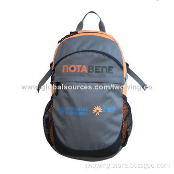 Backpack with one main compartment, 600D polyester fabricNew